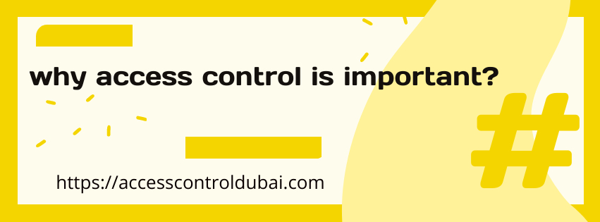 why access control is important