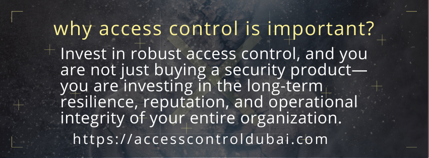 why access control is important
